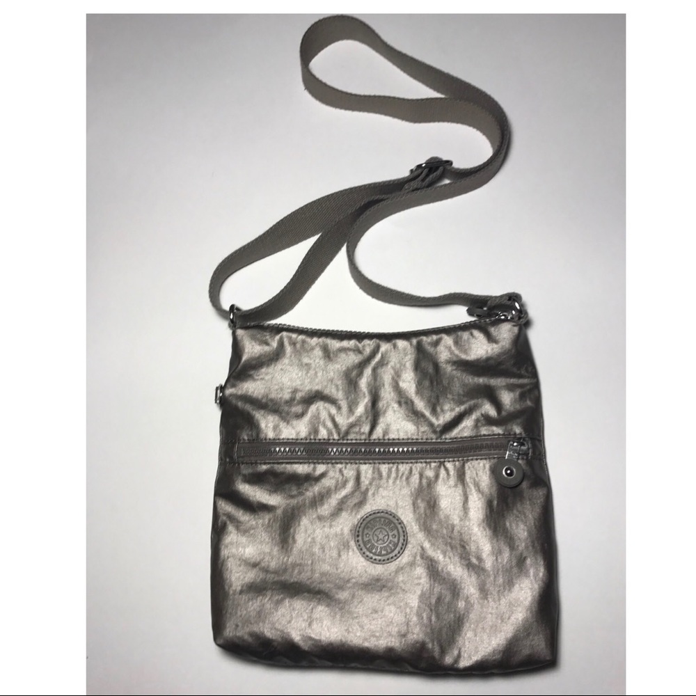 KIPLING SEBASTIAN CROSS BODY NYLON METALLIC BRONZE